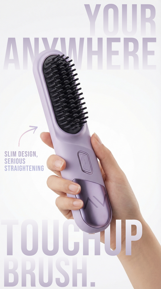 MagicBrush™ Next Gen Hair Straightening Brush- Portable