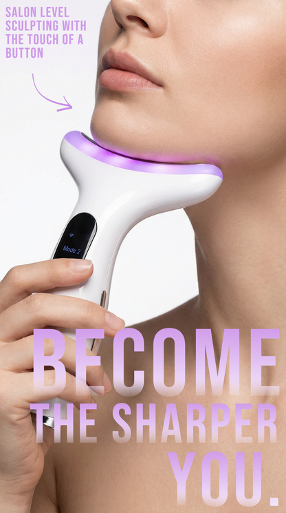 JawGlo™ Chin Lift Sculpting Pen - Violet Light Massage Therapy