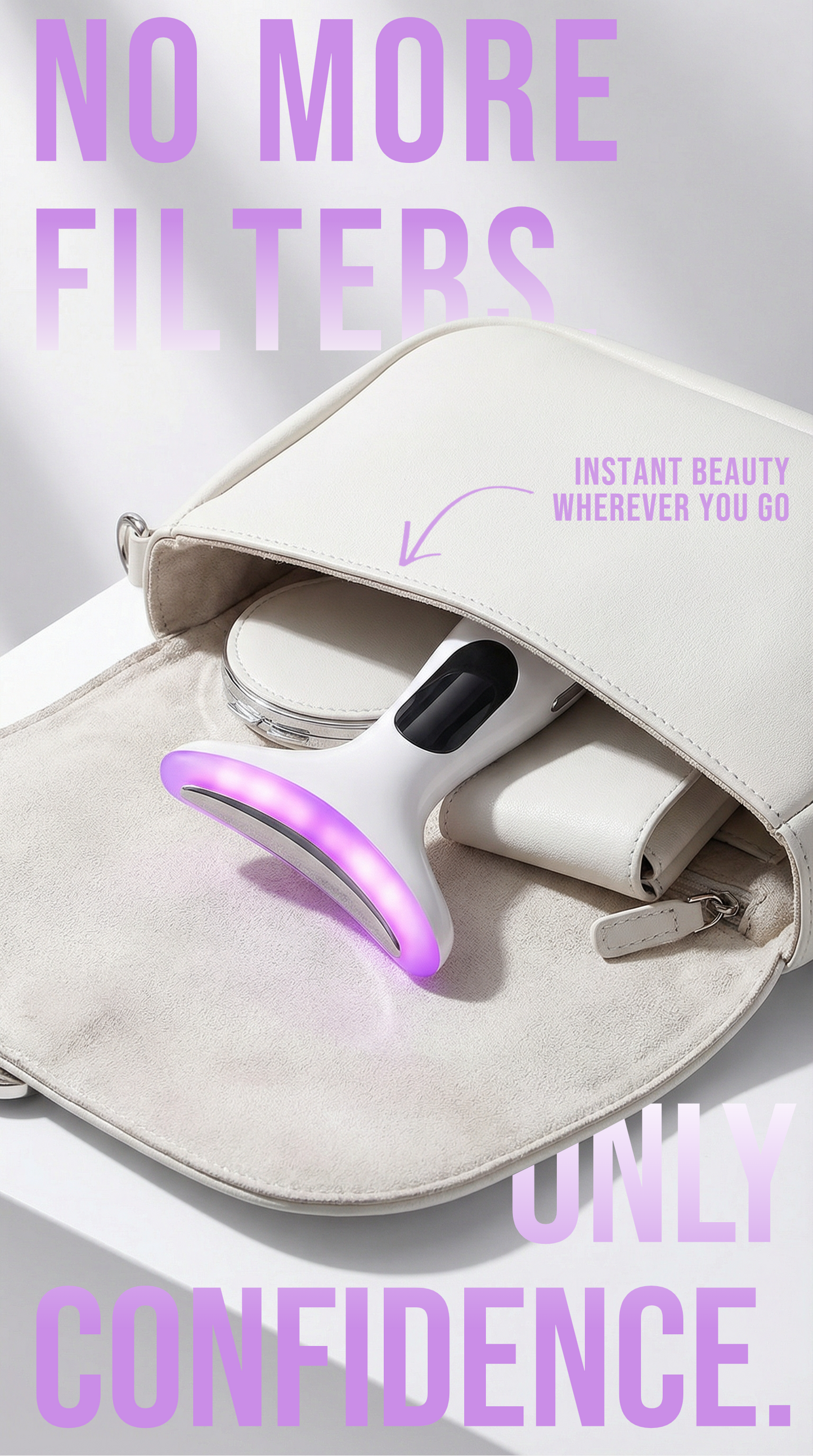 JawGlo™ Chin Lift Sculpting Pen - Violet Light Massage Therapy